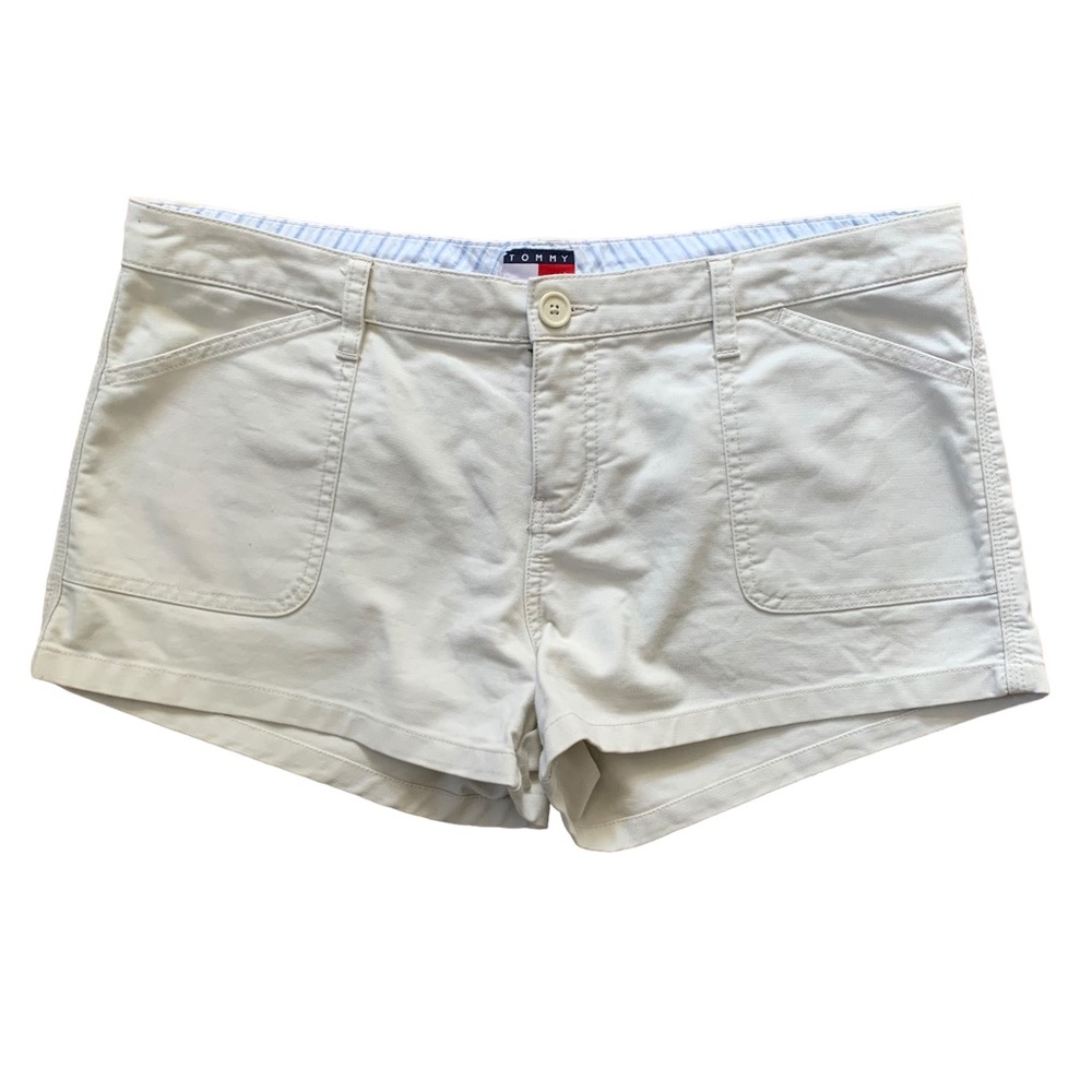 Tommy Hilfiger Jeans Women’s Chino Shorts Tan Cotton Size 13